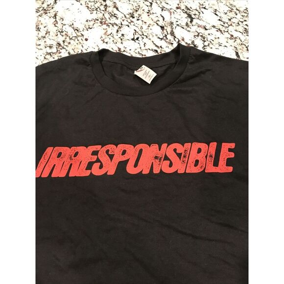 KEVIN HART The Irresponsible Tour T-SHIRT Mens‎ XL - Picture 1 of 4